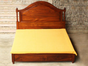 Stuart Single Raised Panel Kingsize Bed