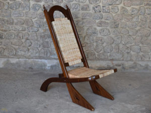 Folding Cane Woven Chairs