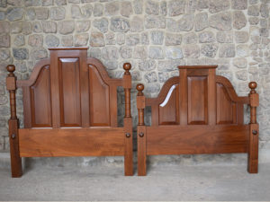 Stuart Six Raised Panel Single Bed headboard and footboard