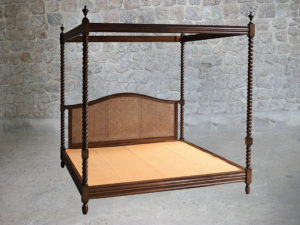 Louis XIV Four Poster Kingsize Bed