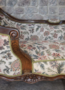 Carved Daybed detail