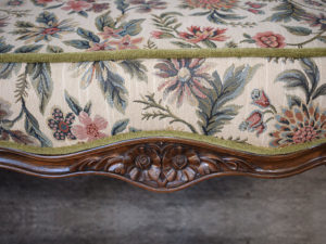 Carved Daybed detail