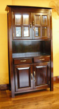 Oriental Style Crockery Cabinet