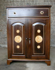 Inlaid Bar Cabinet