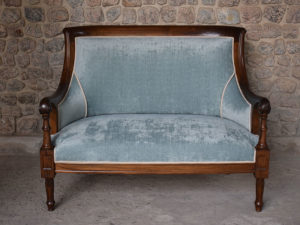 Carved Regency Sofa two seater