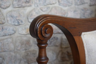 Carved Regency Sofa detail