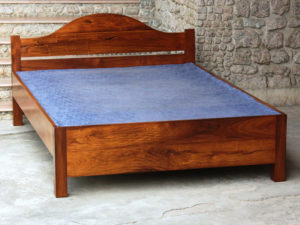 Slanting Headboard Queesize Bed