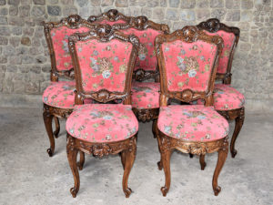 Carved Dining Chairs