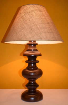 Turned Table Lamp